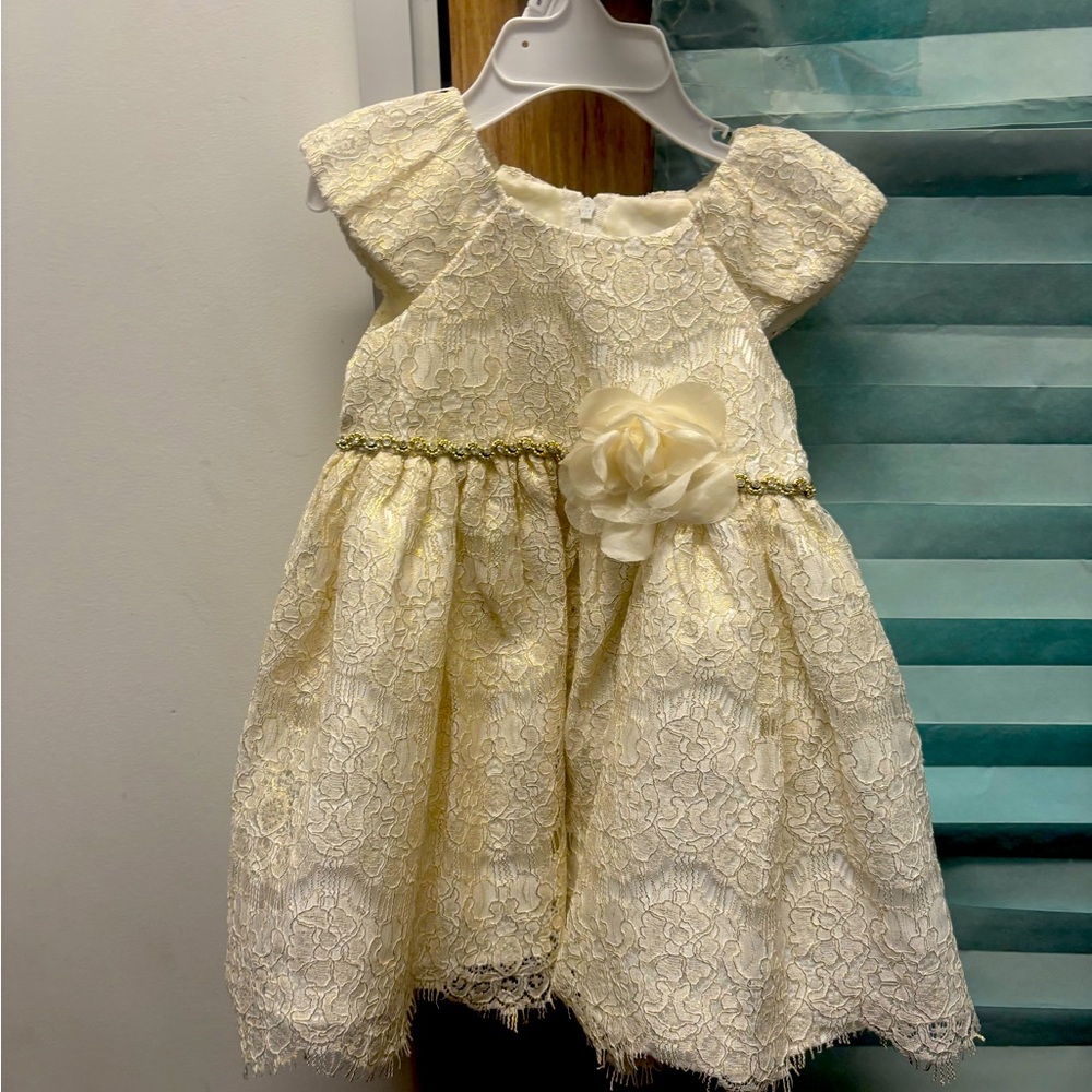 NWT Rare editions beautiful white dress and bloomers.  Great for a flower girl!